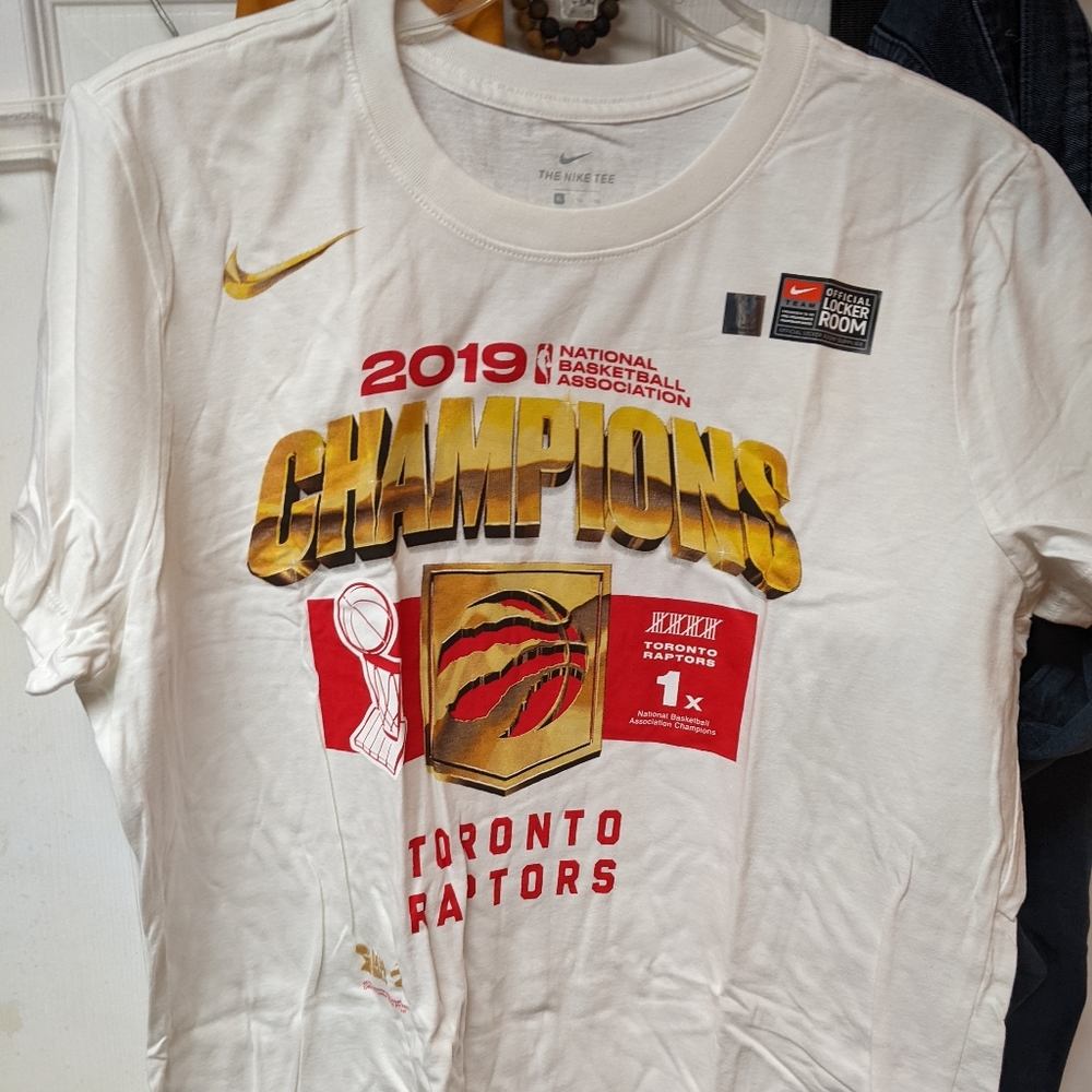 Nike NBA 2019 Raptors Championship Locker room T-shirt - XL